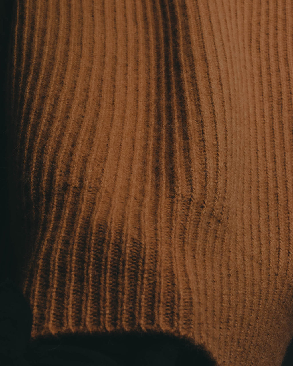 "Maison Margiela" 2021AW Textured ribbed crewneck sweater