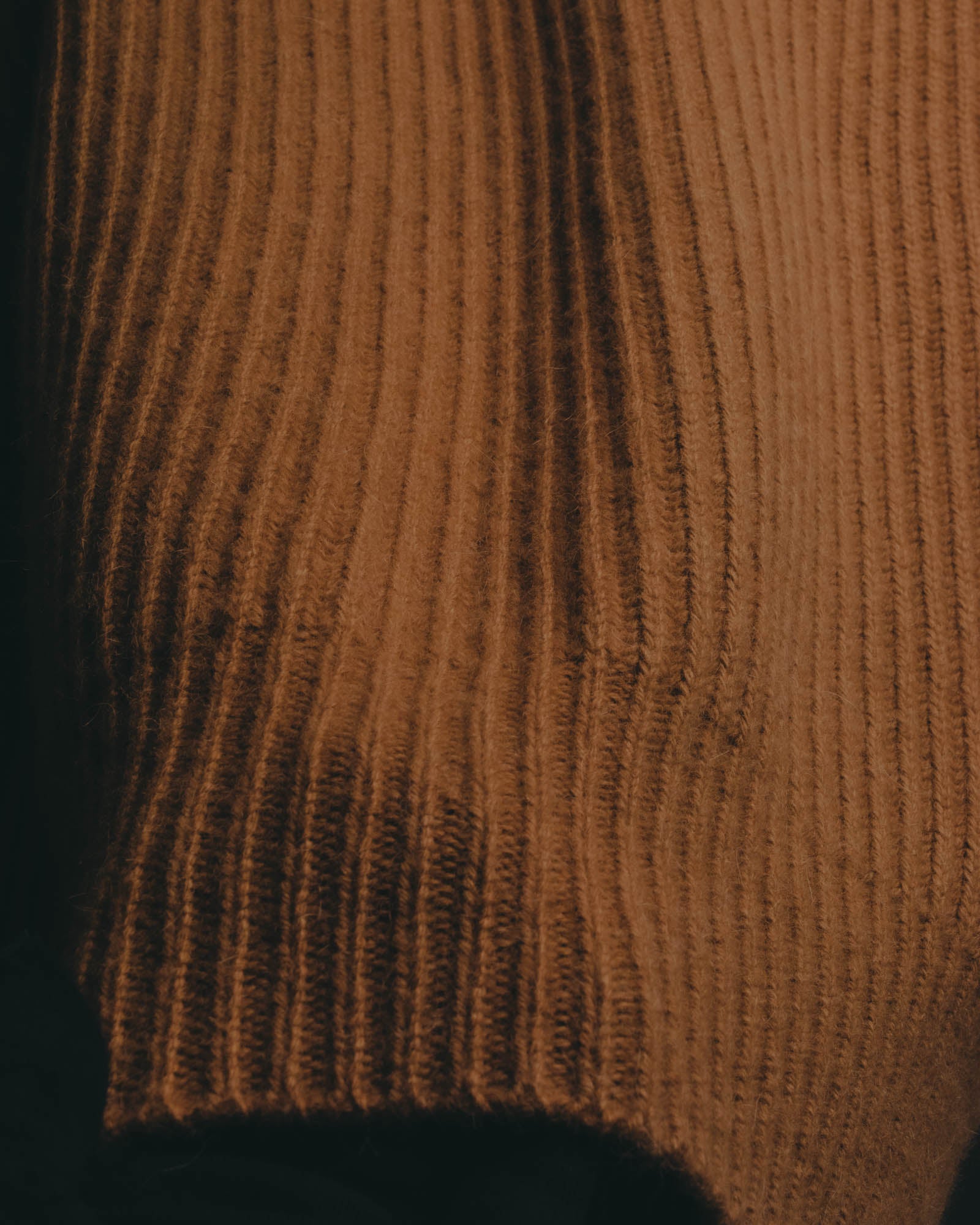 "Maison Margiela" 2021AW Textured ribbed crewneck sweater