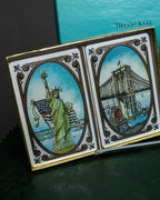 "Tiffany&Co" American motif playing card set