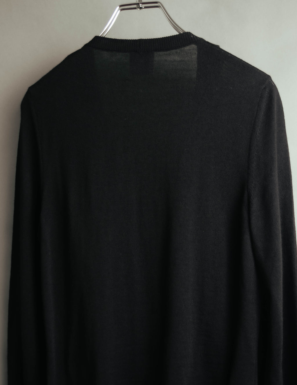 "RED VALENTINO" 10's Feminine merino wool knit cardigan