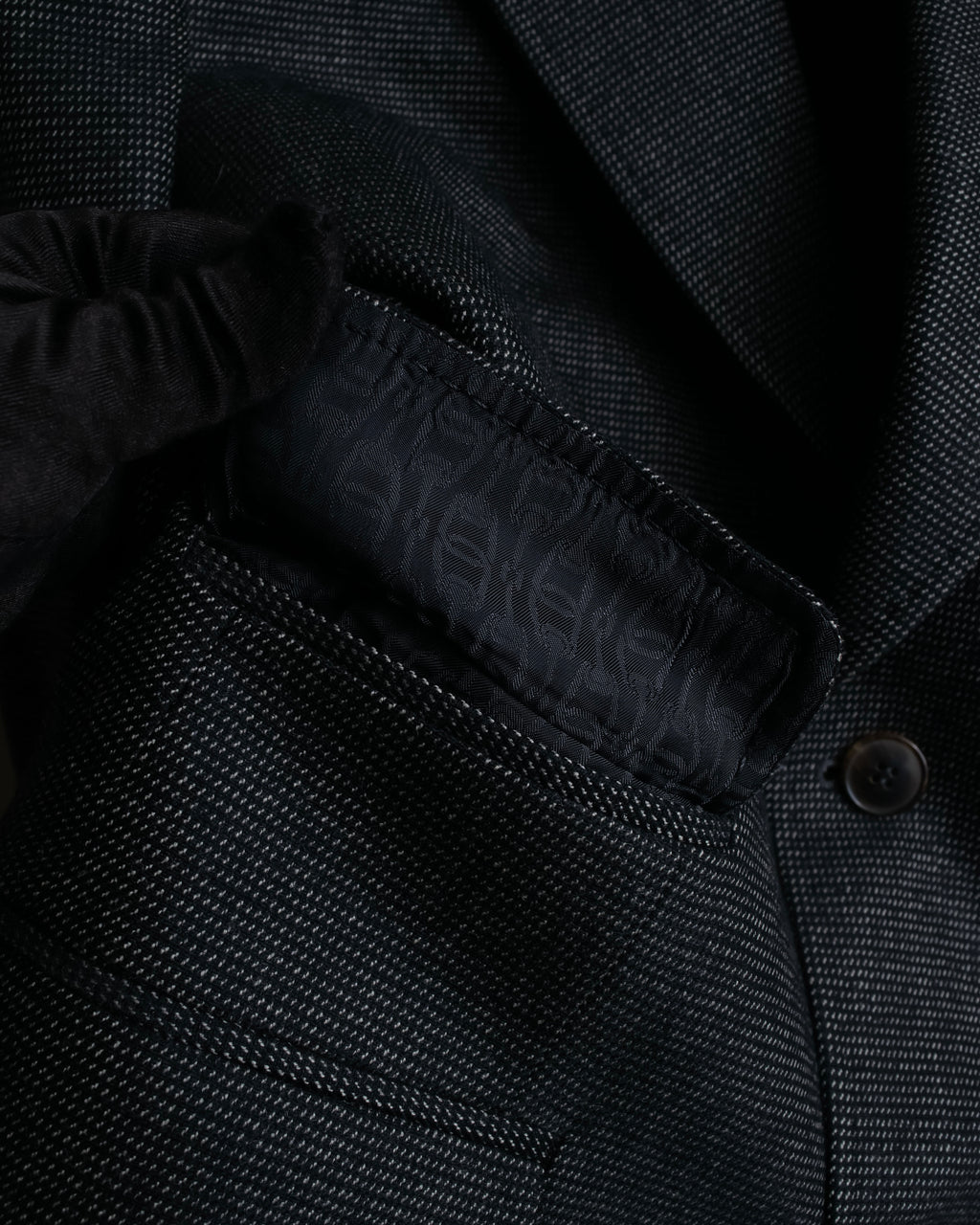 "GUCCI" 90's Tom Ford period bird eye weave set up