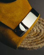 “Sergio Rossi” 2017-2023 suede sr1 espadrille slide sandals