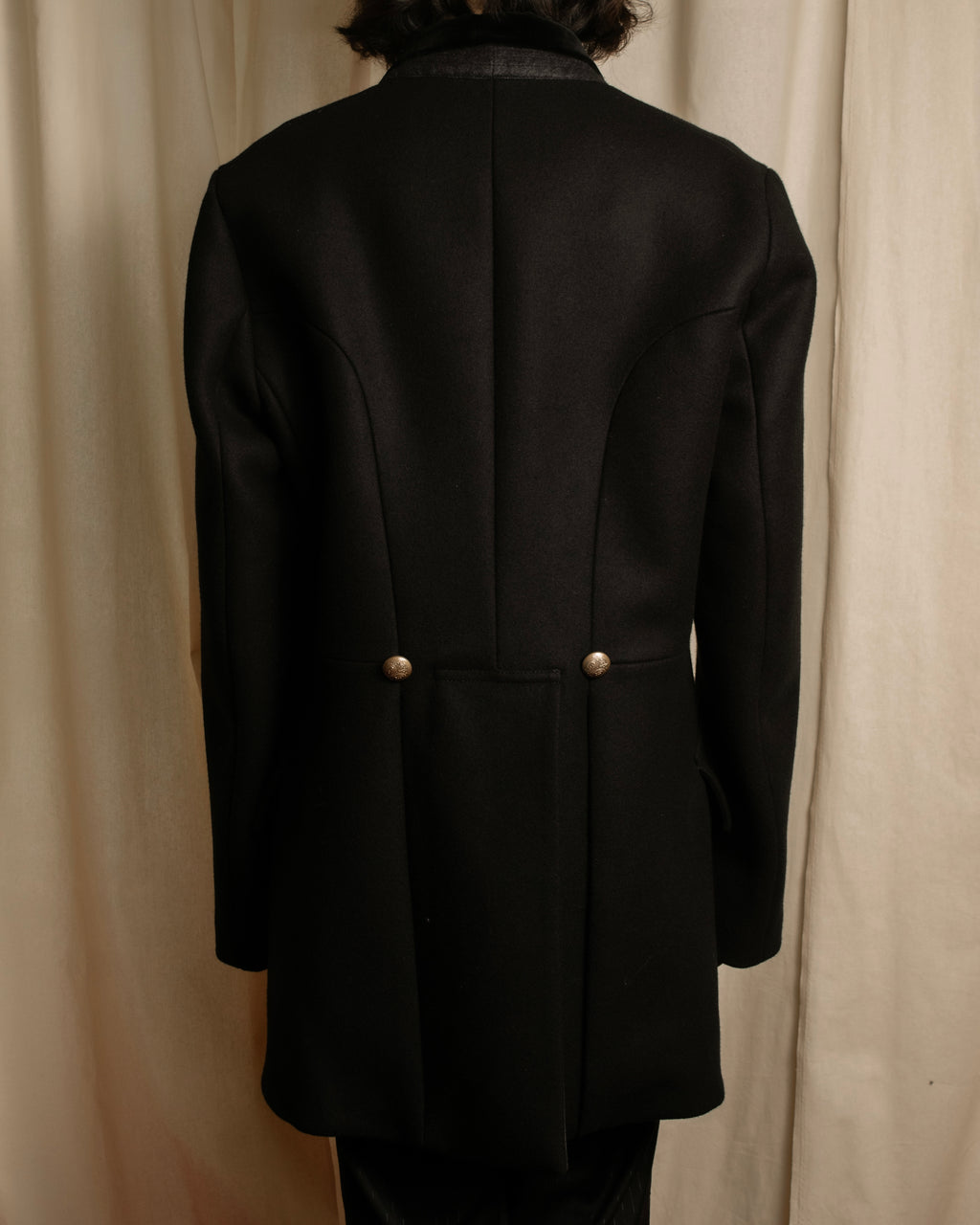 -SPECIAL- "GUCCI" 13'year-14'year Horse riding outfit motif velvet collar jacket