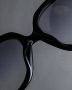 "Christian Dior" Black frame engraved logo sunglasses
