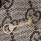 "GUCCI" GG Monogram silk twilly scarf