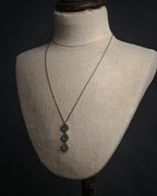 “TIFFANY & CO.” 2000’s 1837 three drop circle pendant