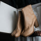 "MAISON MARGIELA" Calf leather beige color tabi boots