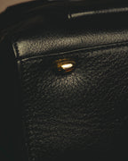 "CELINE" 80's-90's Classic leather top-handle bag