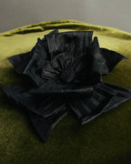 "FENDI" 90's-00's Sculptural fabric flower brooch