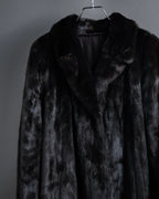 "GUCCI" Semi-custom atelier work fur long coat