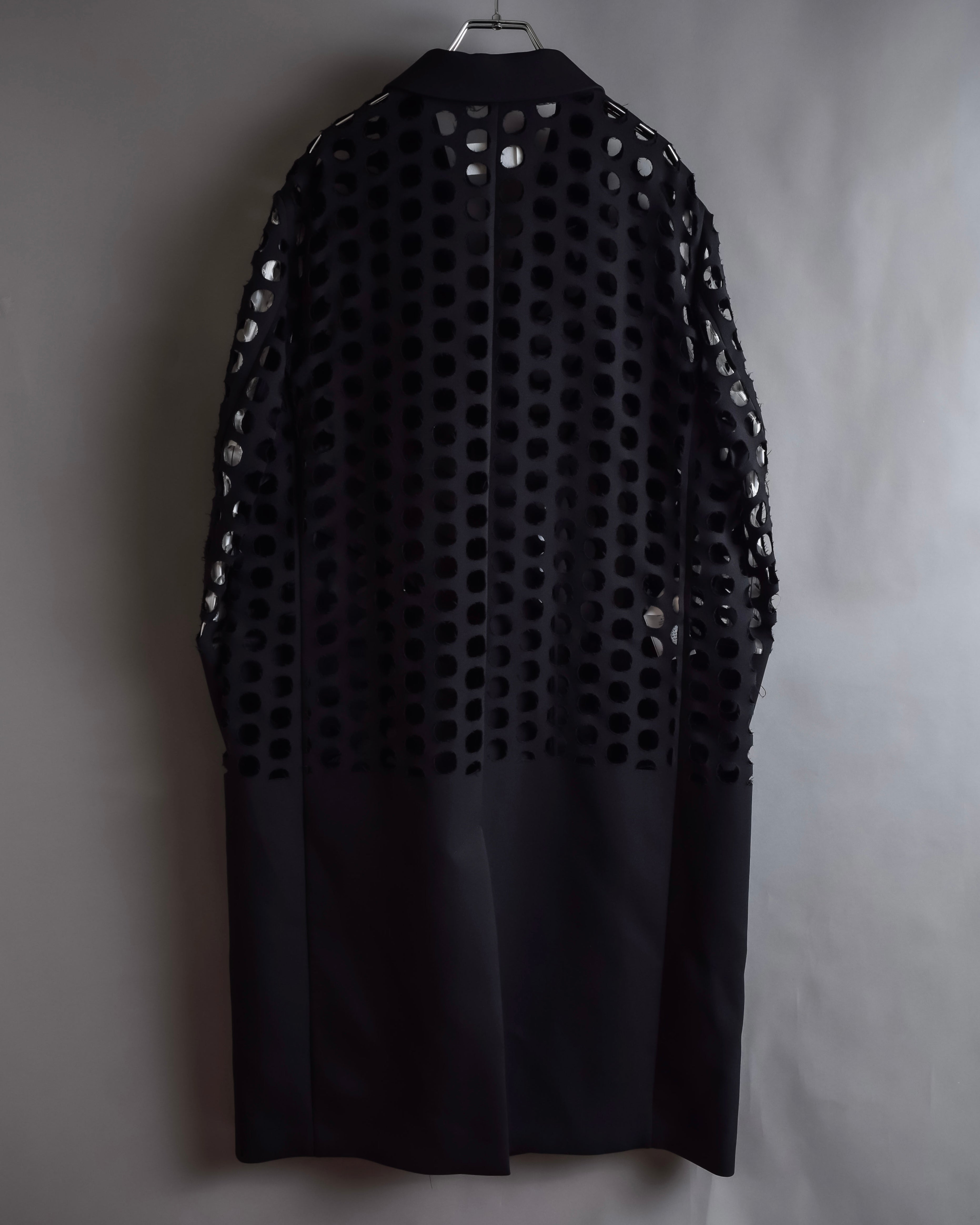 "MAISON MARGIELA" 20SS Cut-out layered structure long coat