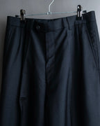 "Christian Dior" Mohair blend straight silhouette slacks