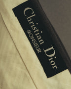 –SPECIAL– "Christian Dior" 80's-90's Classically tailored wool two-piece suit