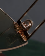 "Christian Dior" Metal acetate combination design sunglasses