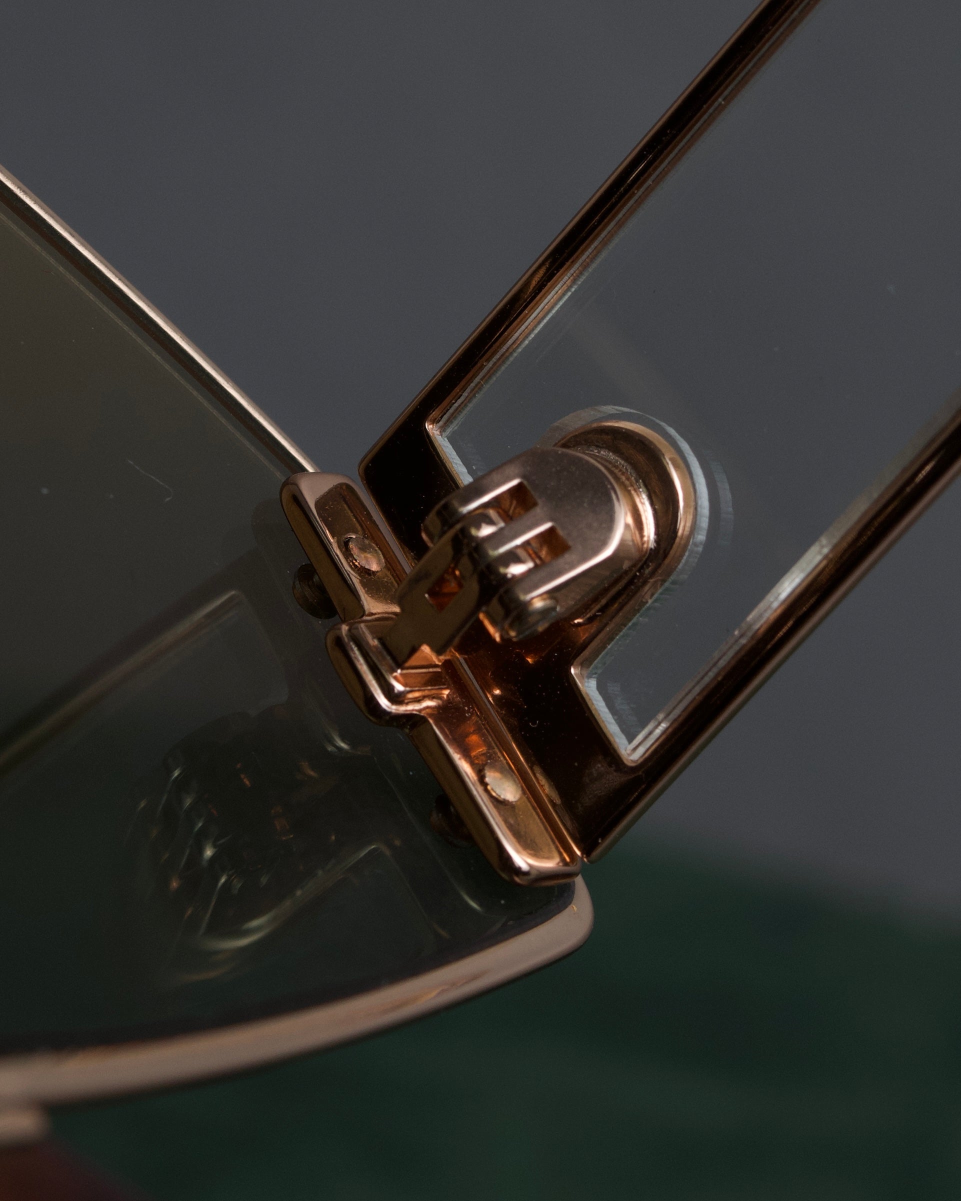 "Christian Dior" Metal acetate combination design sunglasses