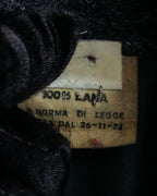 "Vintage fur collar chester coat"