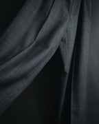 "YVES SAINT LAURENT" 80’s-90’s glen check tailored suit set