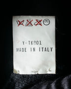 "MOSCHINO" Box silhouette leather double rider jacket