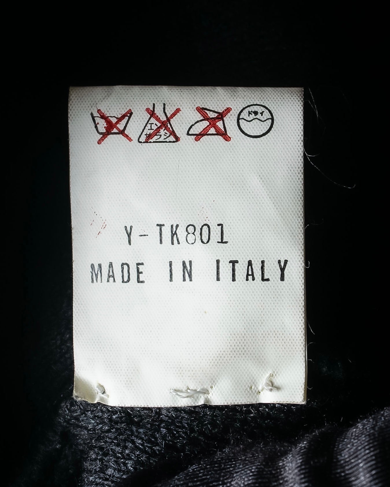 "MOSCHINO" Box silhouette leather double rider jacket