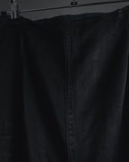 "DRIES VAN NOTEN" 10’s cupro-cotton satin long skirt