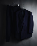 "BALENCIAGA" Double-breasted tailored set up