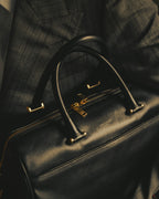 -SPECIAL- “Saint Laurent” 2012-2016 Classic Duffle 12 smooth calfskin bag