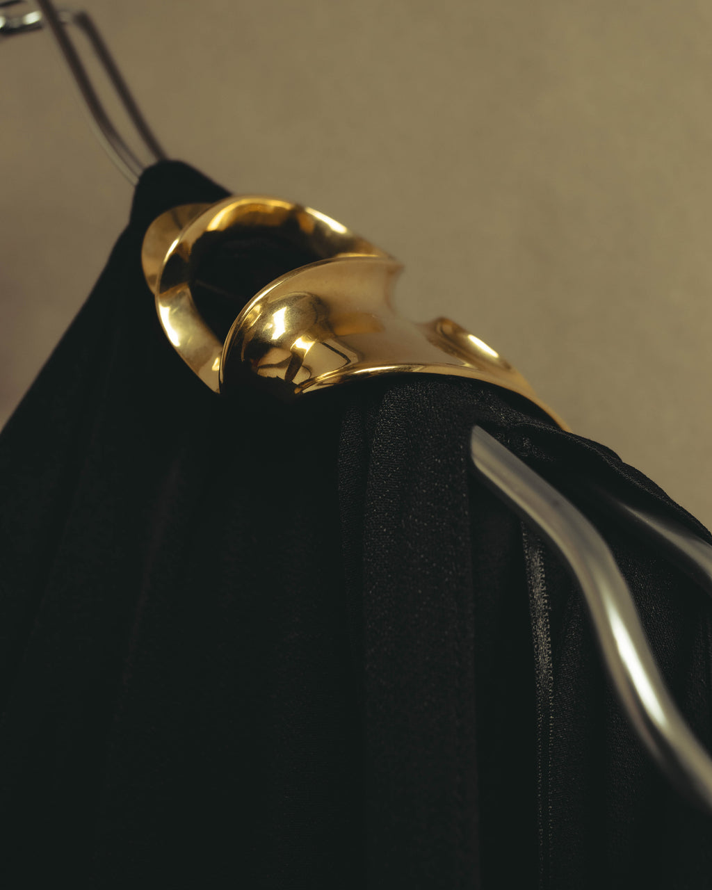 -SPECIAL- "FERRAGAMO" 2020's Sculpturally draped asymmetric maxi dress