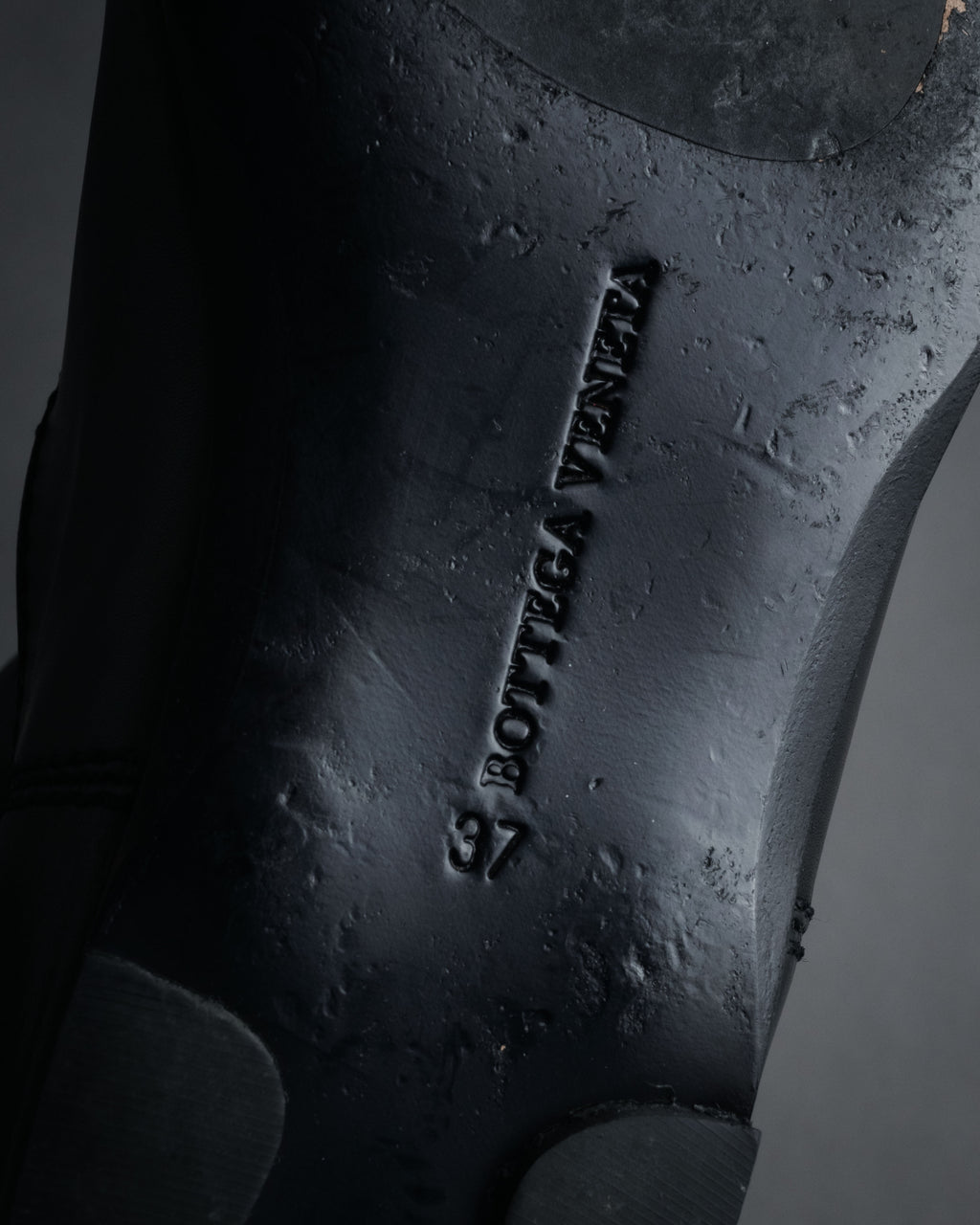 “BOTTEGA VENETA” 2008-2014 Minimal knee-high leather boots