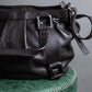 "Max Mara" Horizontal tuck design 2way leather bag