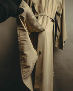 –SPECIAL– “BOTTEGA VENETA” 2020-21AW Sculptural cape-sleeve belted trench coat