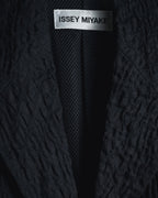 "ISSEY MIYAKE" 98SS Cotton shrunken tailored jacket