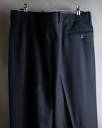 "GIORGIO ARMANI" Beautiful drape navy wool set up