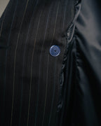 -SPECIAL-“SAINT LAURENT” 18's- Modern pinstripe double breasted jacket