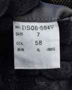 "BROOKS BROTHERS" Melange tweed three-piece suit