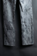 “DIOR HOMME by Hedi Slimane” tie-dye pattern designed denim