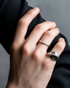 “Georg Jensen” Twisted shape silver ring