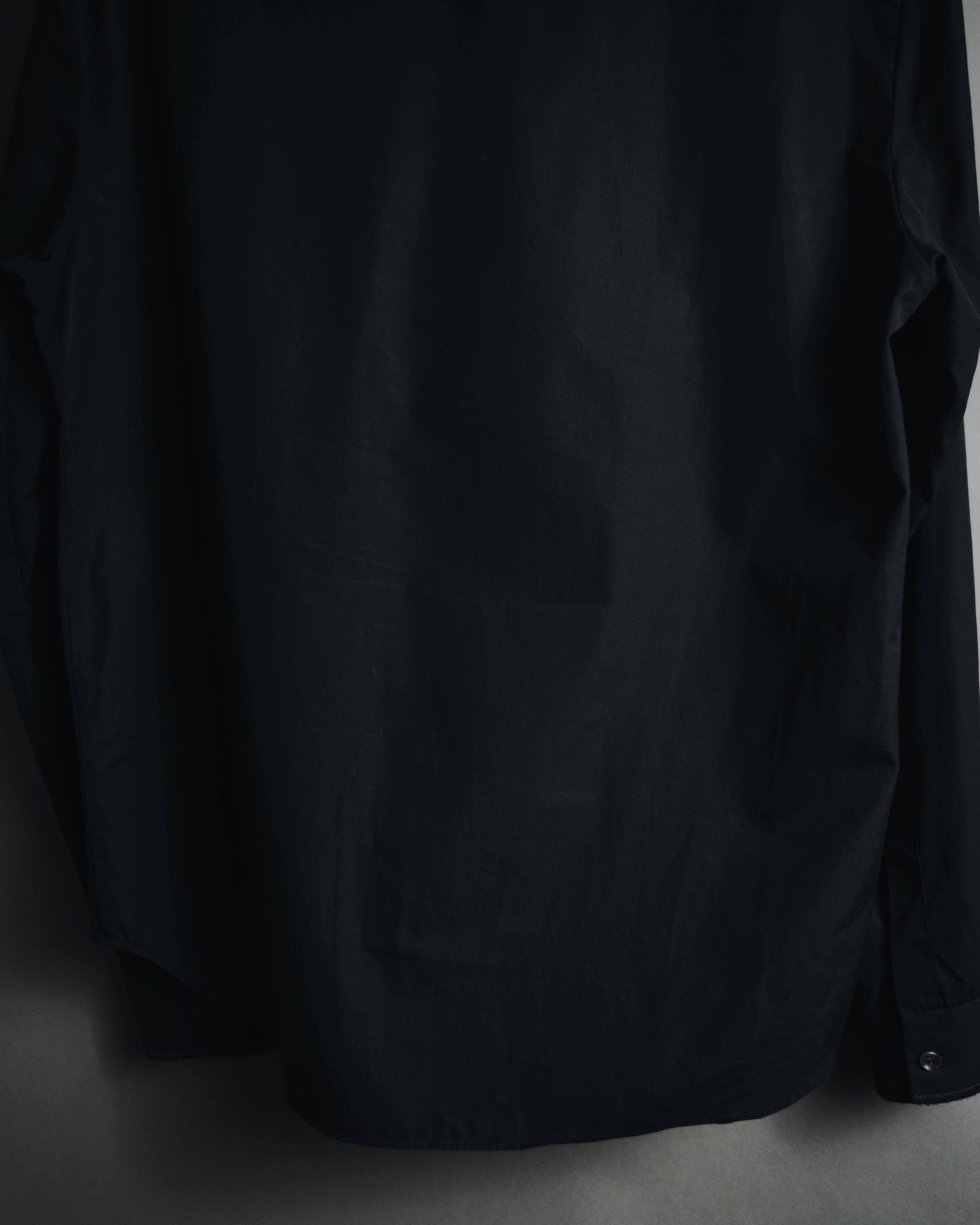 "Maison Margiela" 2017SS minimal fly-front shirt