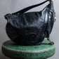 "FENDI" Curved design swirl motif leather one shoulder bag