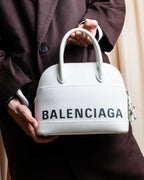 "BALENCIAGA" VILLE TOP HANDLE LEATHER HANDBAG