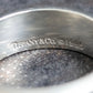 "Tiffany&Co" Roman numerals engraved silver 925 atlas ring