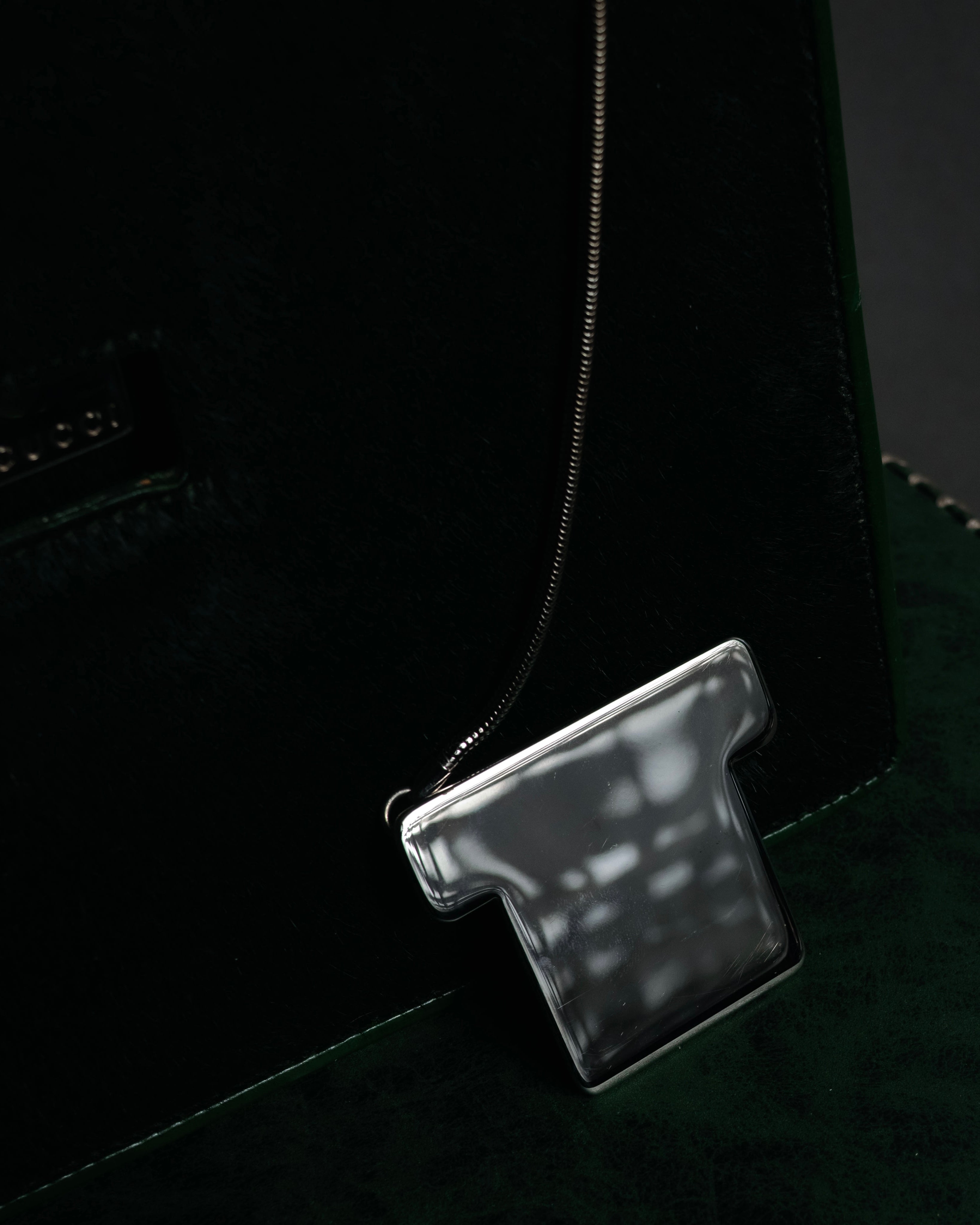 “GUCCI“ 90’s-00’s pony hair structured shoulder bag