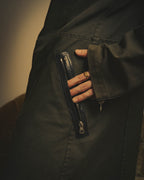 -SPECIAL- "COMME des GARÇONS HOMME" 03AW Asymmetric zip long coat