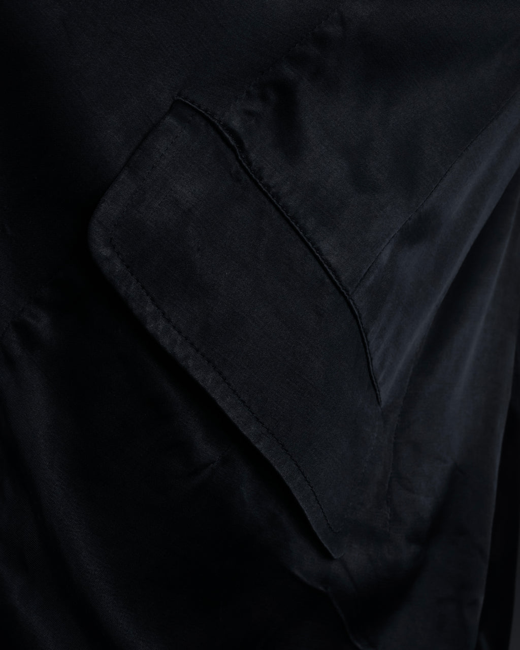 "Yohji Yamamoto +NOIR" 2005SS Rayon draping tailored jacket