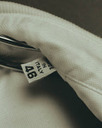 “Maison Martin Margiela” Replica 00’s-10’s Line 14 textured bib white shirt