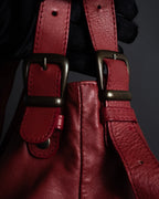 -SPECIAL- "Maison Martin Margiela"
 00'sLate period-13's Double strap design large shoulder bag