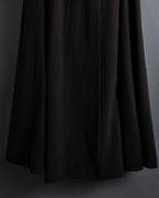 "HERMES" 90's Gold parts design derived from horse tack flared skirt