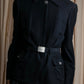 "Versus Versace" Belted design short length stencolor coat