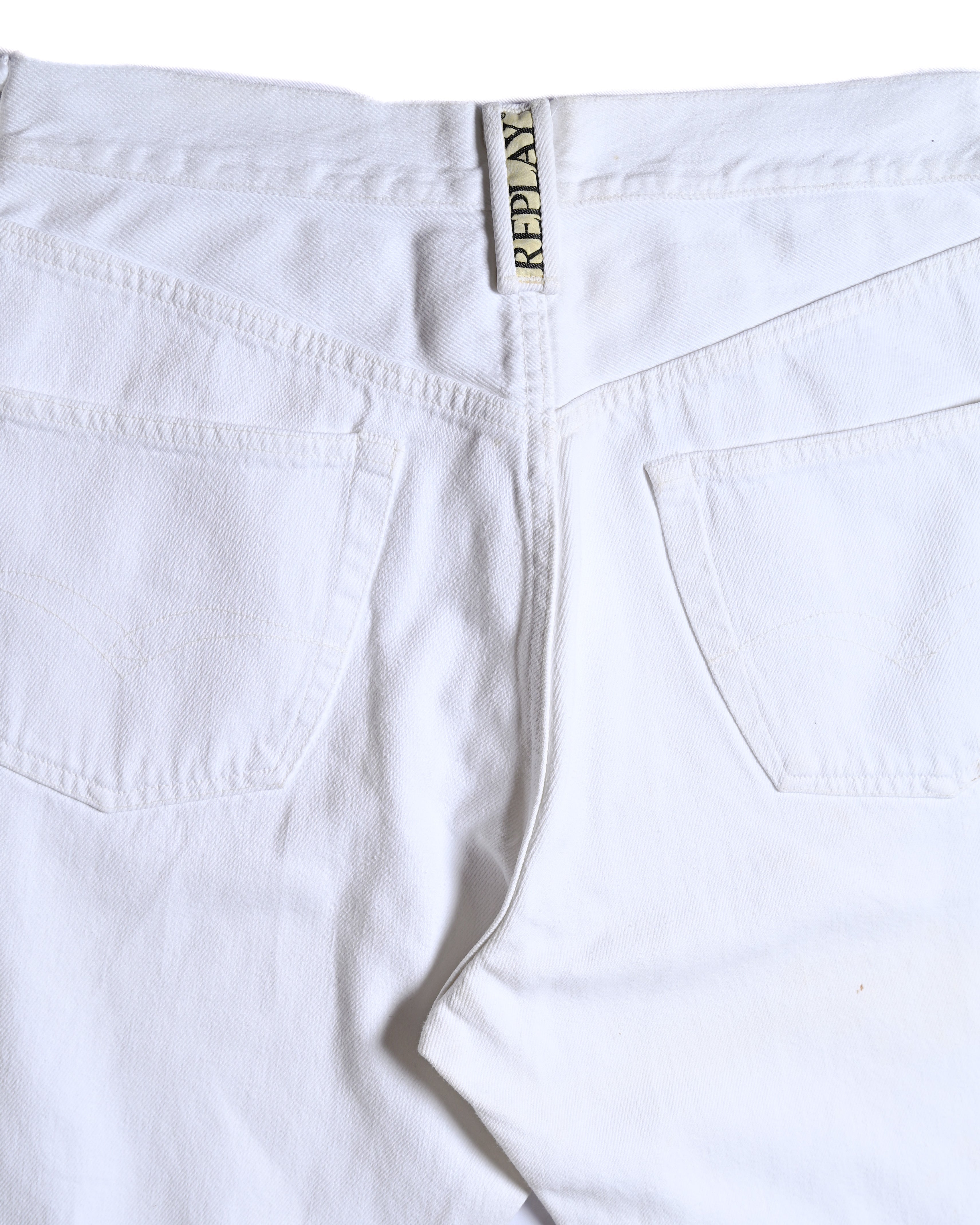 REPLAY/ 901 Regular Silhouette Vintage White Denim
