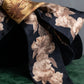 "Christian Dior" Baroque floral pattern silk twill scarf