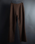 "FENDI" Velvet switching design herringbone set up